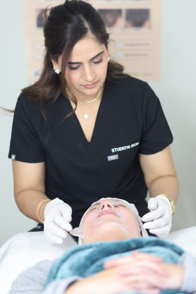 women enjoying skincare services