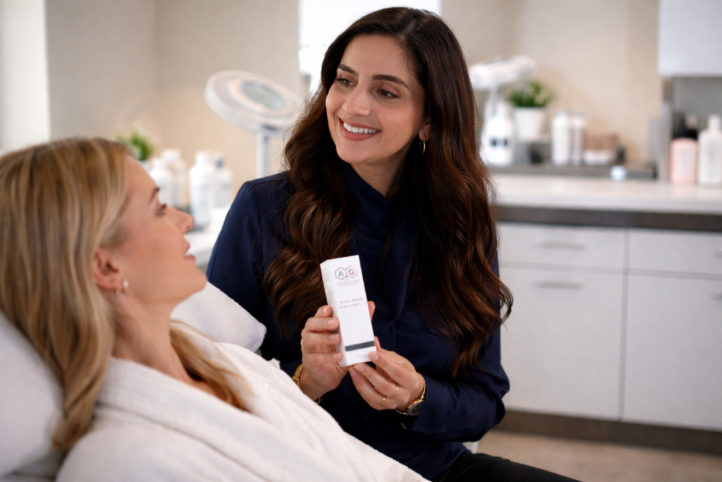 Professional serum guidance