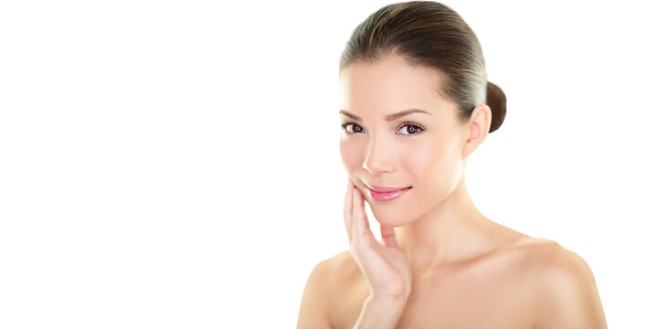 glowing skin after green peel treatment