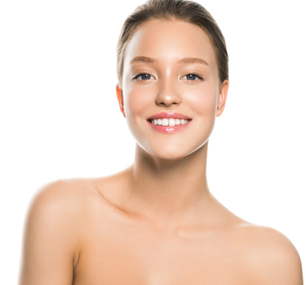 Beautiful woman with healthy skin